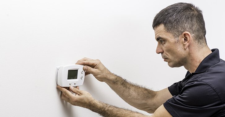 Thermostat install and repair